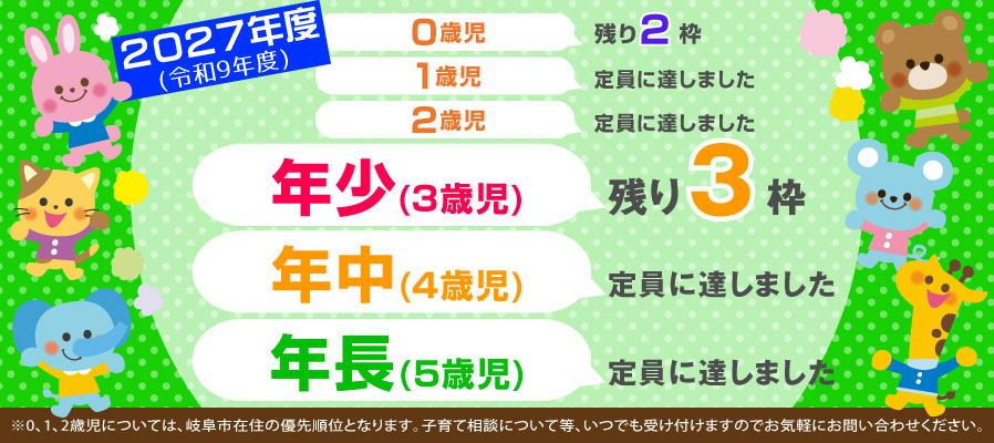 残り枠